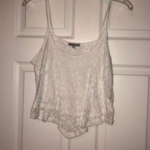 Charlotte Russe lace crop top